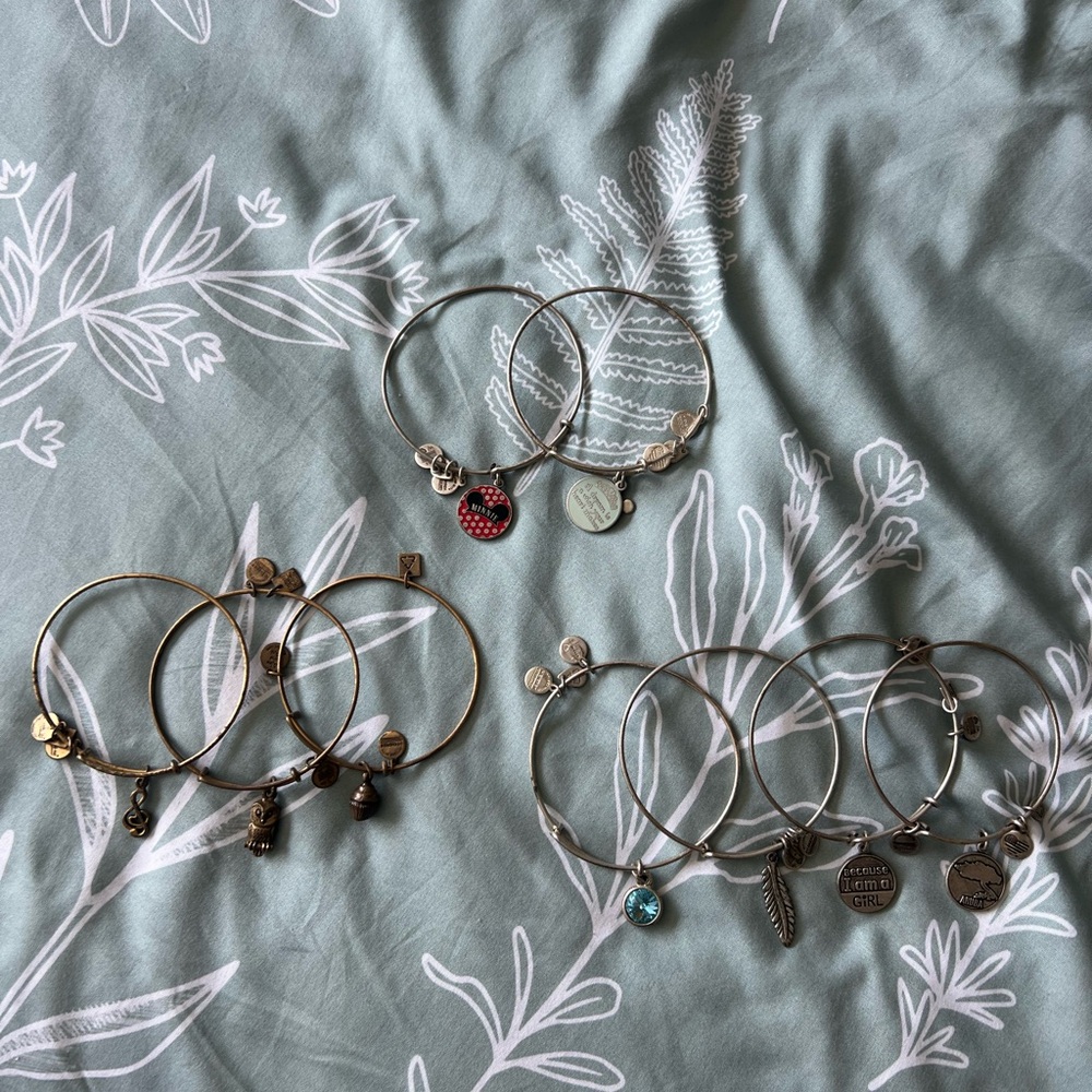 Alex and Ani Bracelet Lot